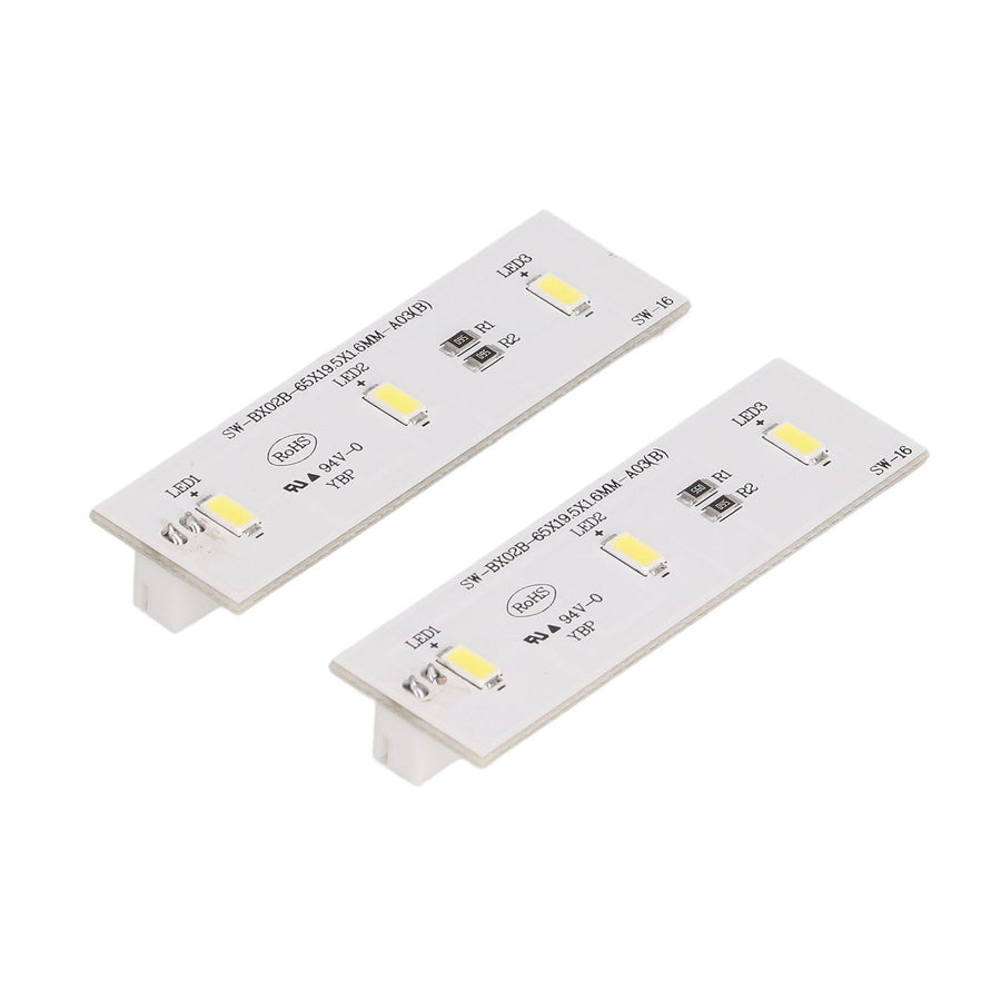 2Pcs Refrigerator LED Light Strip Bar Replacement Freezer Refrigerator Light Strip Bar Repair Part for SW BX02B DC 12V