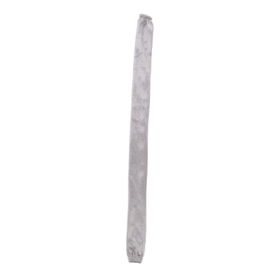 Chain Cover Dustproof Wire Flannelette Cloth 60cm Length 5cm Width with Zipper for Protection Grey