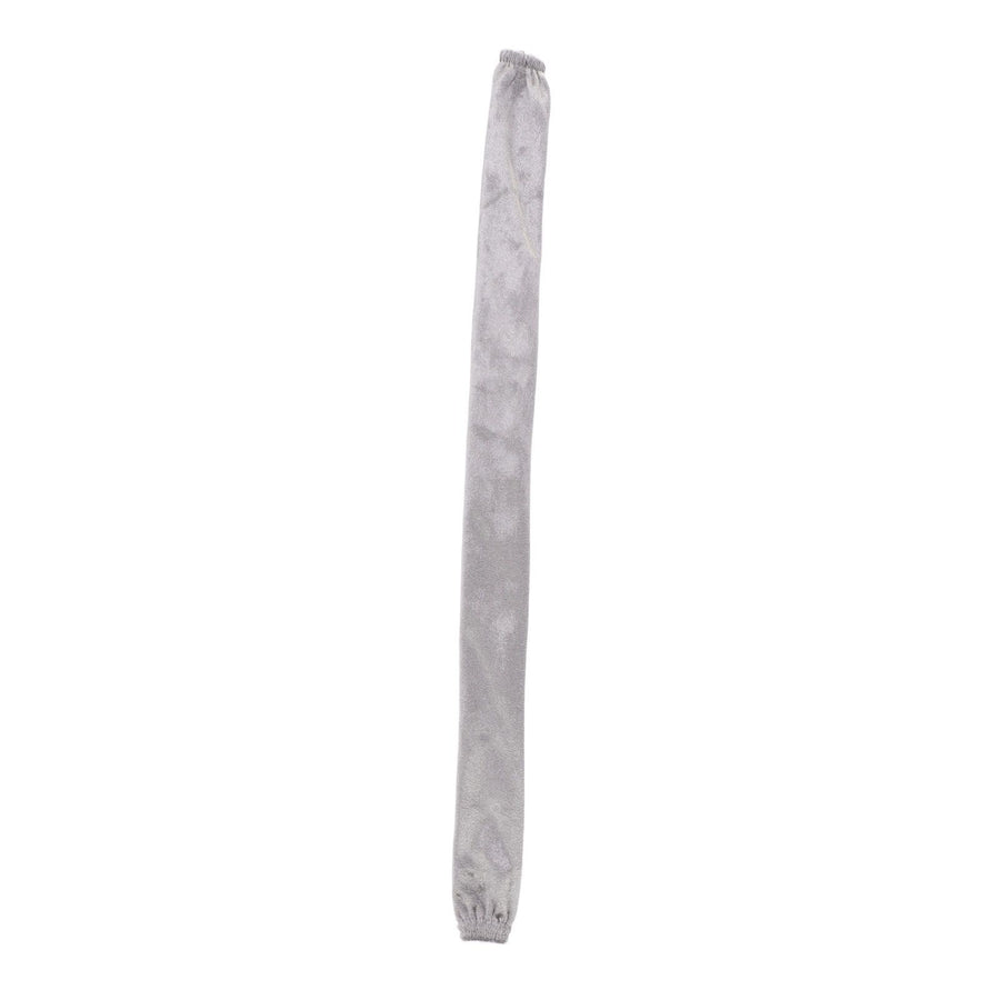 Chain Cover Dustproof Wire Flannelette Cloth 60cm Length 5cm Width with Zipper for Protection Grey