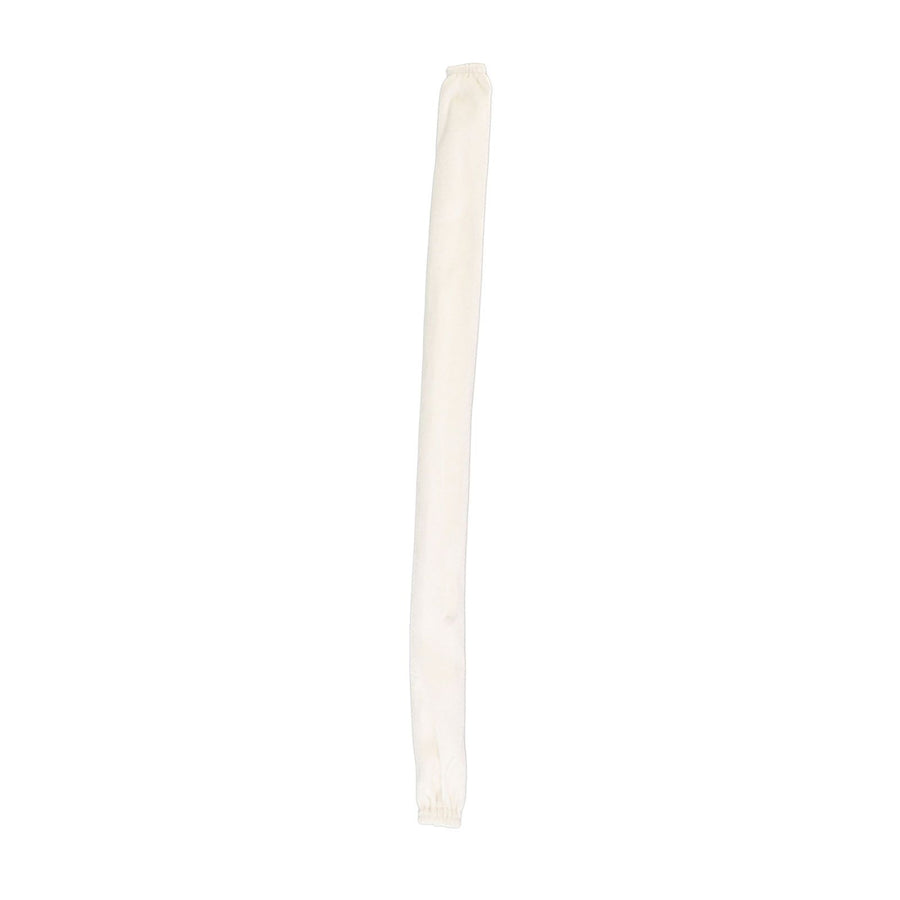 Chain Cover Dustproof Wire Flannelette Cloth 60cm Length 5cm Width with Zipper for Protection White