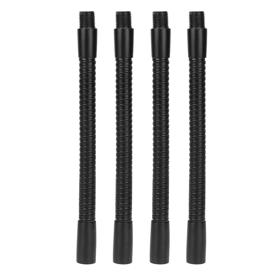 4 Pcs Gooseneck Lamp Hose Aluminium 10mm Caliber Flexible Table Desk Lamp Hose Lighting Fittings 15cm