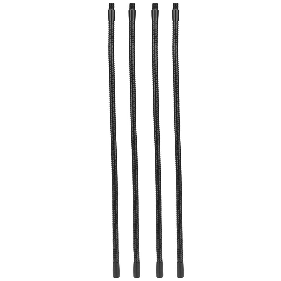 4 Pcs Gooseneck Lamp Hose Aluminium 10mm Caliber Flexible Table Desk Lamp Hose Lighting Fittings 45cm