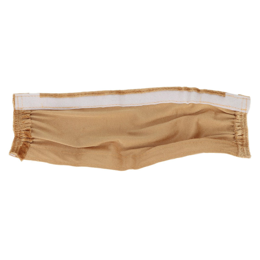 Cord and Chain Cover Flannel Hook and Loop Strip Close Chain Cover for Chandelier Lighting Wires Beige