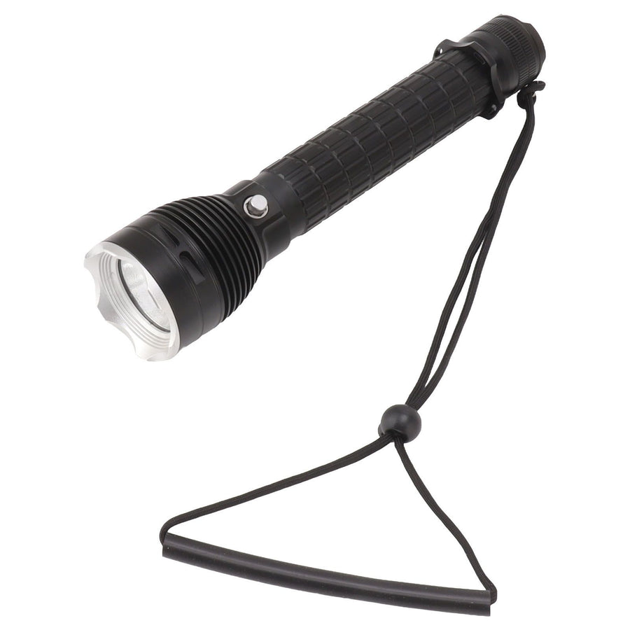 Diving Flashlight 3200 Lm IPX8 Waterproof Aluminum Alloy 3 Lighting Modes Under Water Flashlight for Adventure