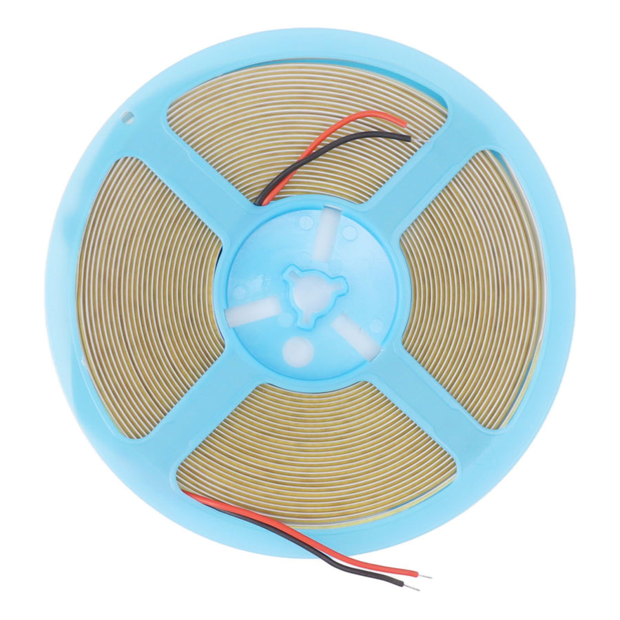 COB LED Strip Light 320LEDs 110lm Adhesive Uniform Natrual Flexible Tape Light for Indoor Home Cabinet 24V 32.8ft 6000K White Light