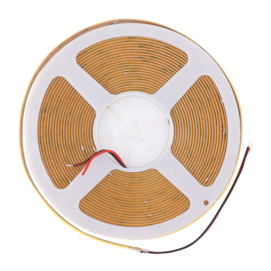 COB LED Strip Light High Brightness Adhesive Flexible Double Row DIY Lamp Strip for Cabinet Car 32.8ft 24V 3000K Warm Light