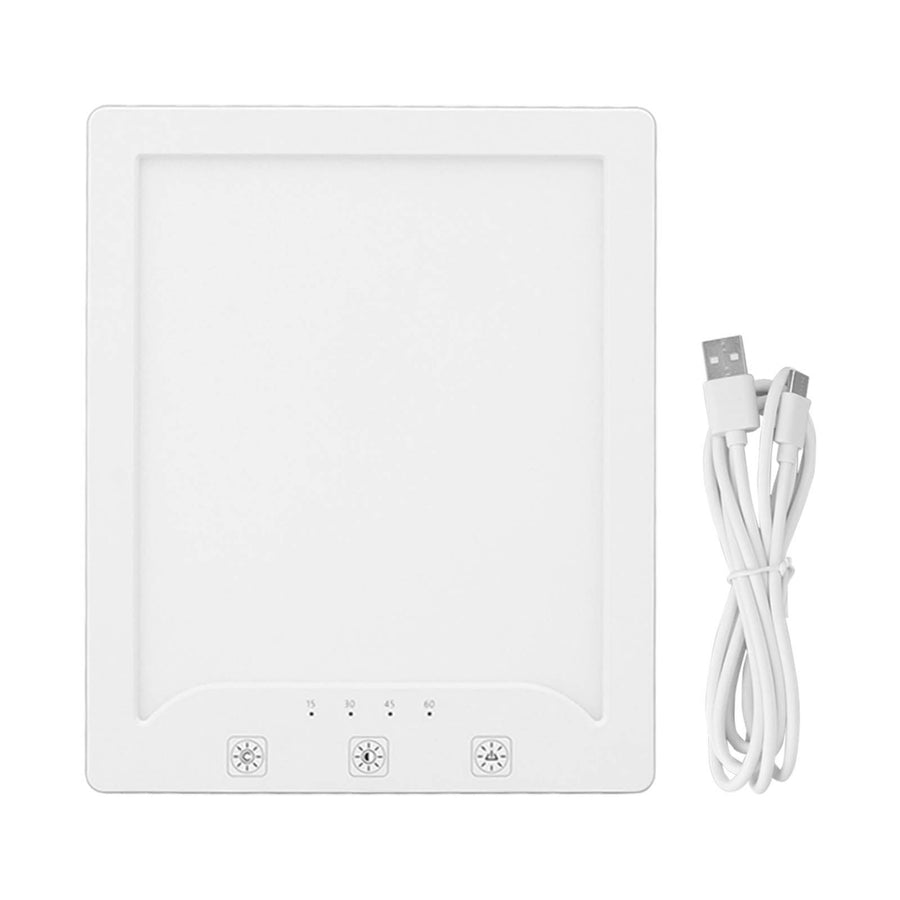 UV Free LED Light Physiotherapy Lamp Simulated Sunlight USB UV Free Sun Lamp with 10000lx 3 Color Temperature 10 Brightness