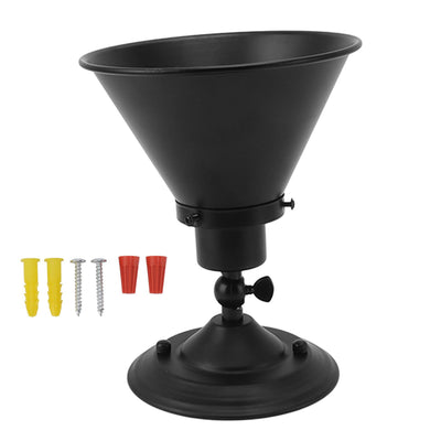 Adjustable Wall Lamp Holder Adjustable Black 85‑265V 60W Wall Light Fixture Holder for E27 E26 Light Bulbs