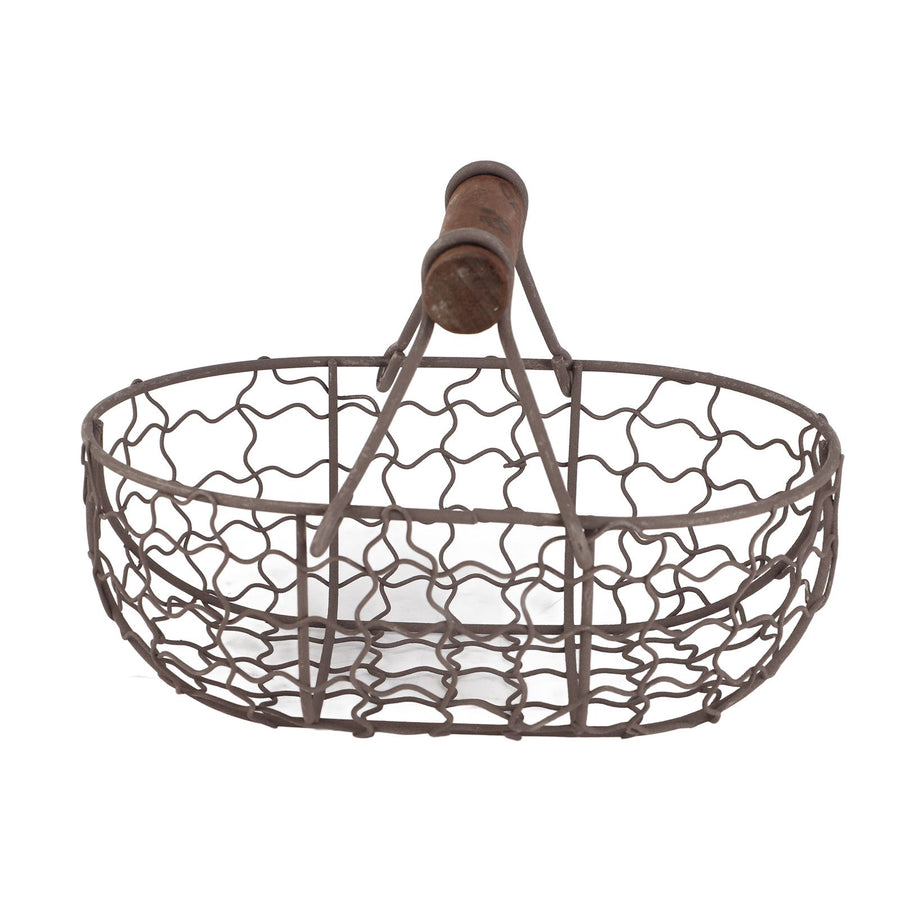2pcs Flower Girl Basket Wedding Flower Baskets Metal Baskets Home Decor