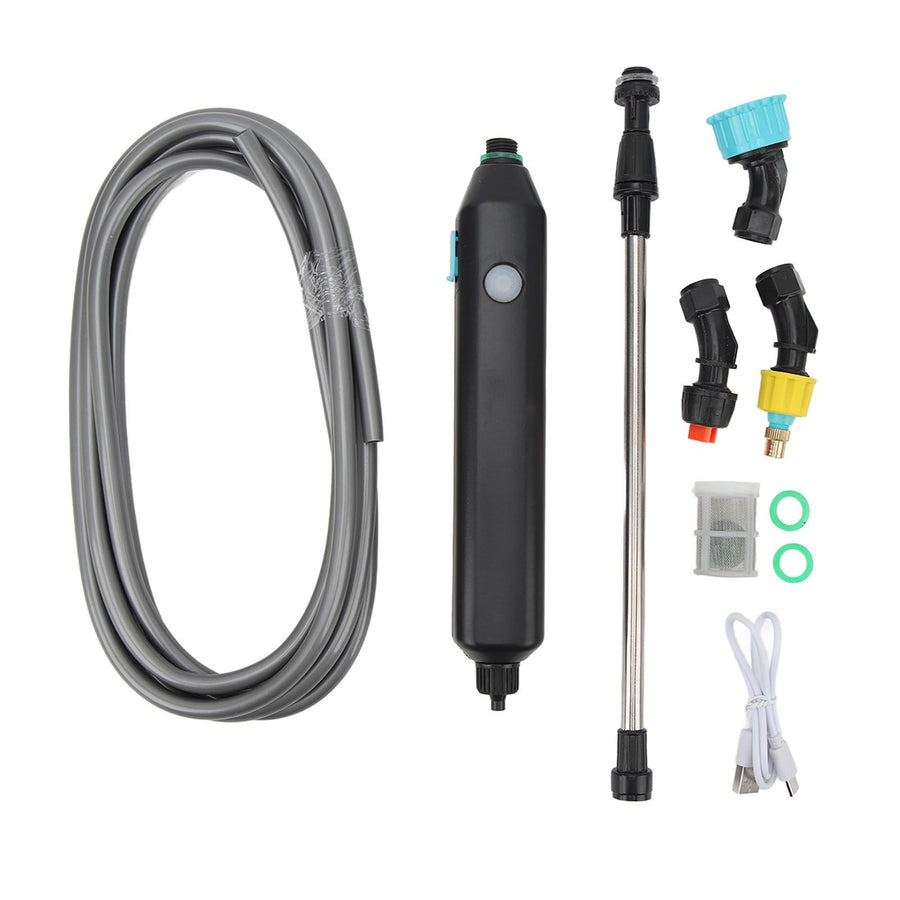 Agricultural Electric Sprayer Gardening Spray Wand Dual Use Sprayer with 9.8ft Water Hose for Watering Flowers Lawn Weeds Plants