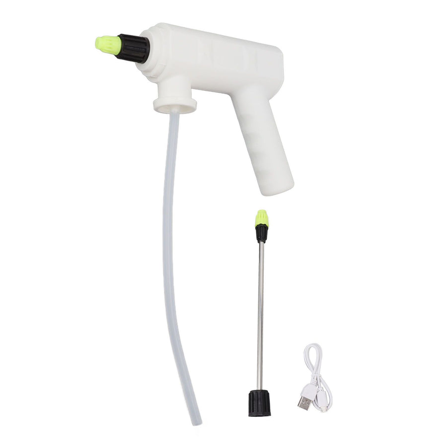 Electric Plant Sprayer Spout Battery Powered USB Rechargeable Handheld Automatic Watering Sprayer Head with Spray Bar for Home Garden A