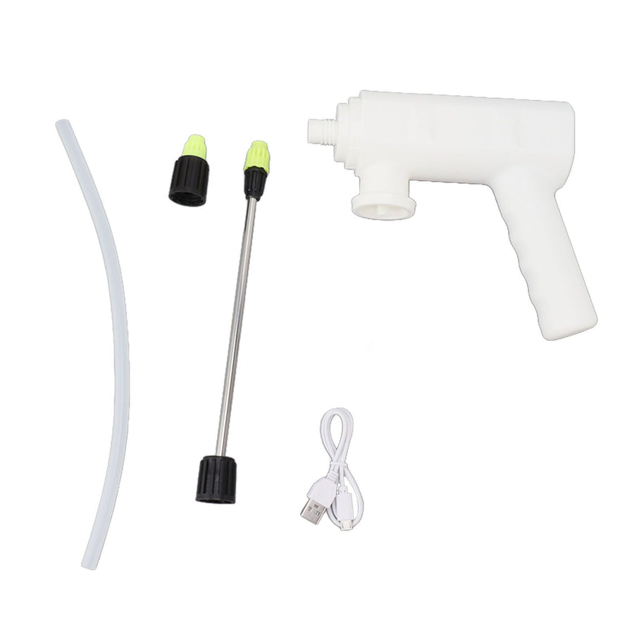 Electric Plant Sprayer Spout Battery Powered USB Rechargeable Handheld Automatic Watering Sprayer Head with Spray Bar for Home Garden B