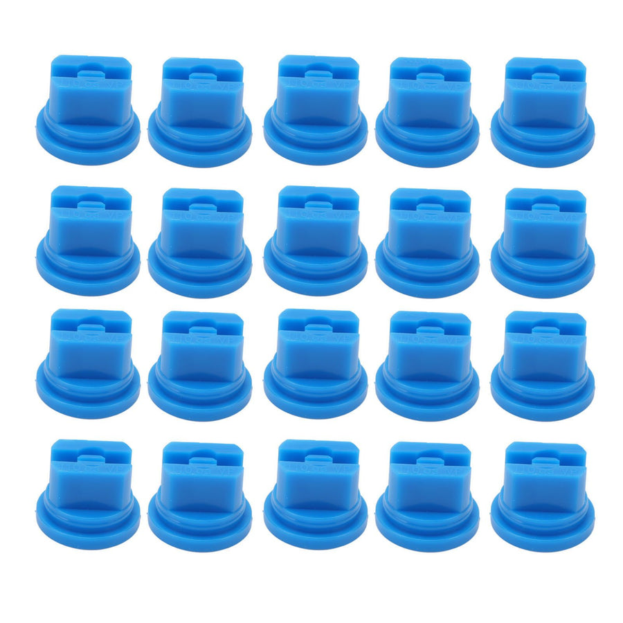 20 Pcs Flat Fan Spray Tip Uniform Spray Distribution 110 Degree Agricultural Sprayer Atomizing Nozzle 0.1‑1.0mm Bore Diameter