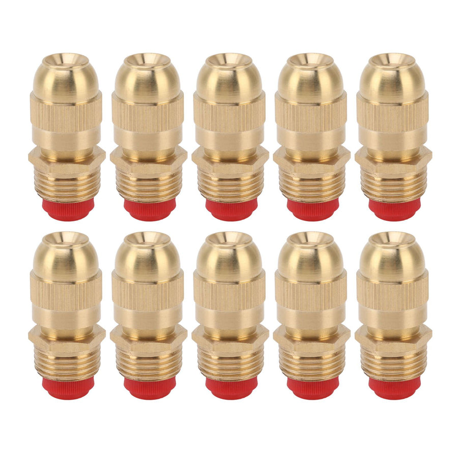 10Pcs G1/2 Male Thread Sprinkler Nozzle Garden Irrigation Water Spray Head Adjustable Watering Sprayer Nozzle Small Body