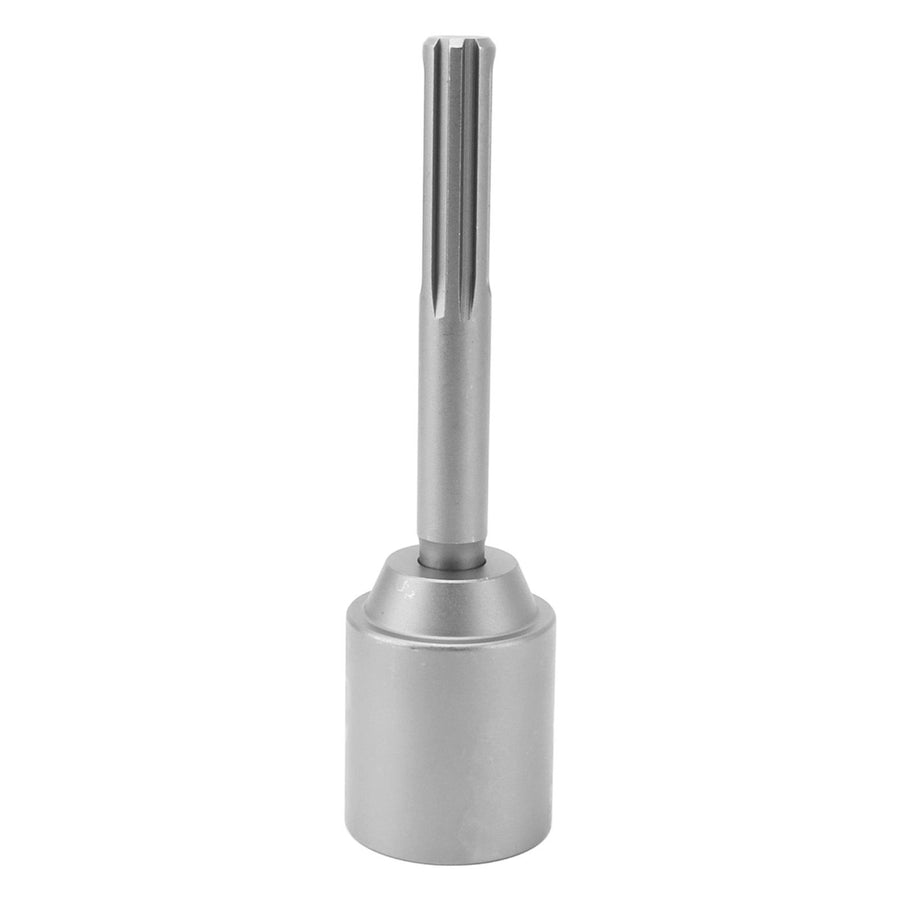 T Post Driver 5 Pits Shank Steel Fence Post Driver Hand Post Pounder Hammer Drill Attachment 20cm Length 45mm / 1.8in