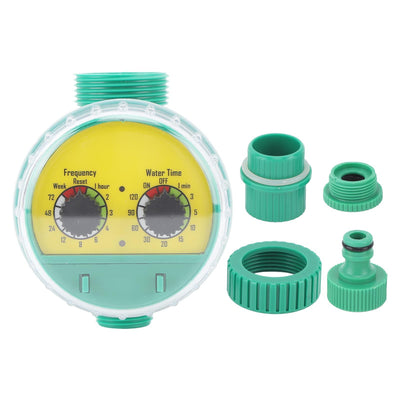 G3/4 Inch Automatic Water Timer Simple Operation Rugged Sprinkler Timer for Roof Gardens Balconies Villa Gardens