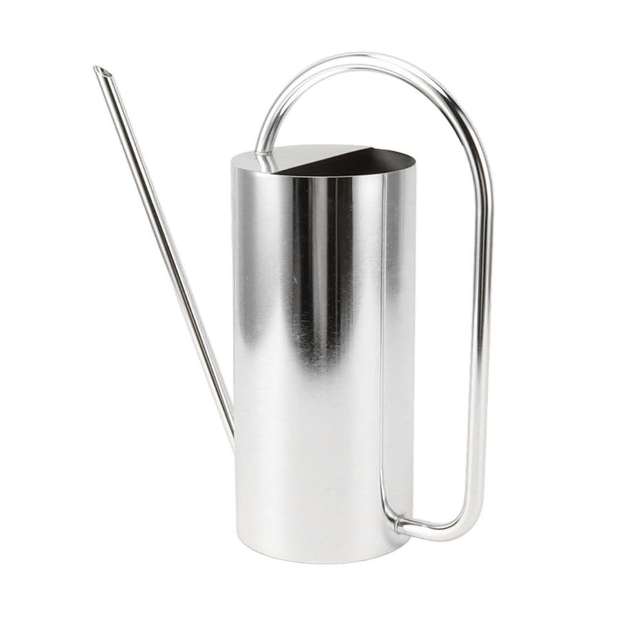 Plants Watering Can Long Spout 1500ml Large Capacity Watering Kettle Stainless Steel Pot Gardening Supplies Silver Color