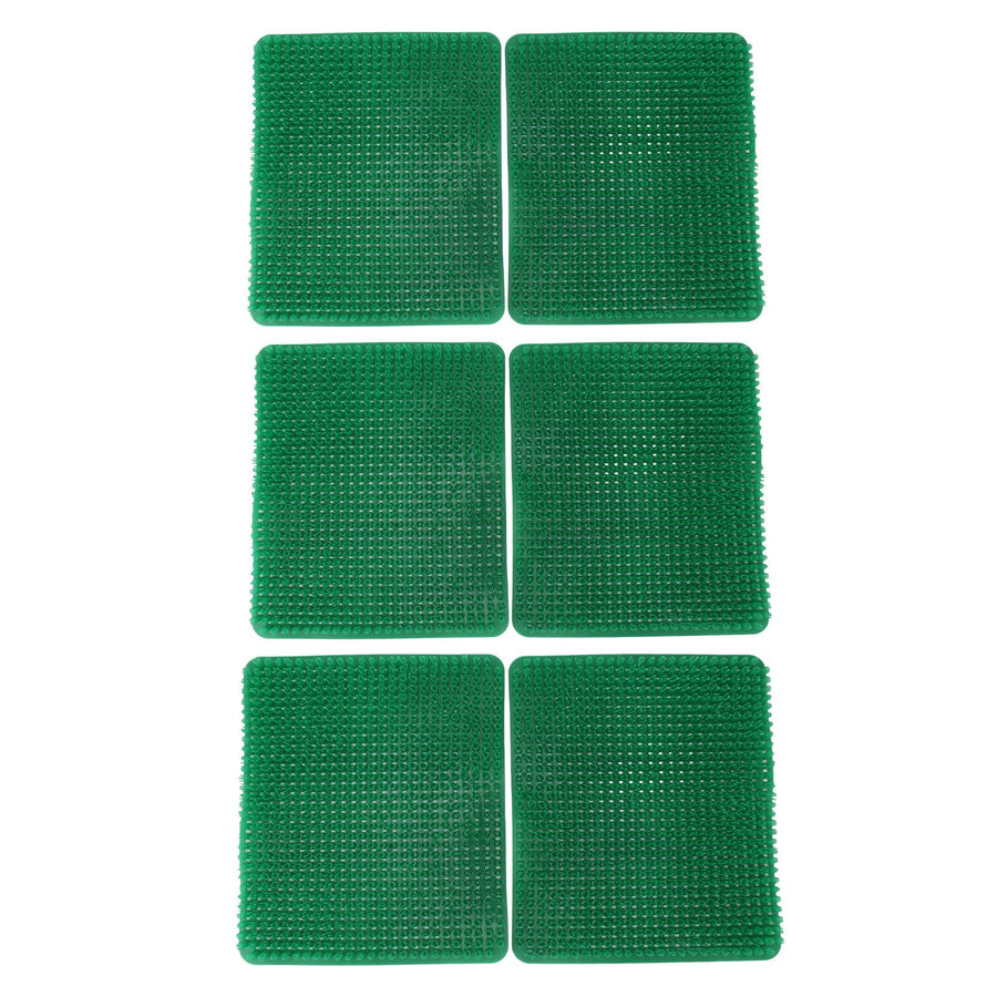 6 Pcs Chicken Nesting Box Pads PE Chicken Nesting Pads for Coop Chicken Egg Laying Accessory Green