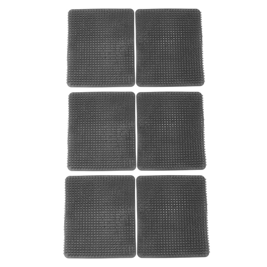 6 Pcs Chicken Nesting Box Pads PE Chicken Nesting Pads for Coop Chicken Egg Laying Accessory Grey