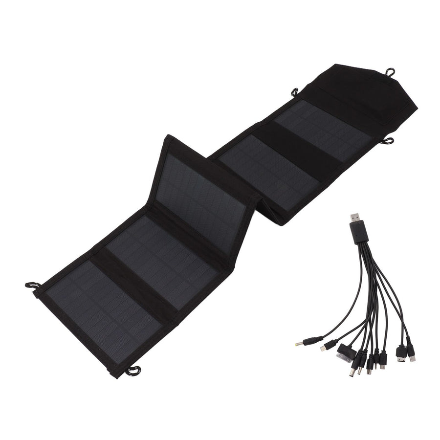 Solar Panel Charger IP65 Foldable 20W 5V USB Portable Solar Panel Charger for Smartphones Tablets