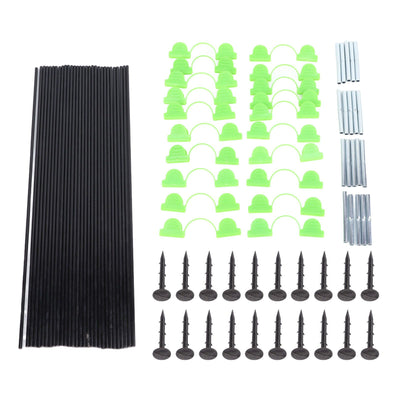 Greenhouse Hoops Grow Tunnel Insect Repellent Animal Protection Plant Shade Support Garden Stakes
