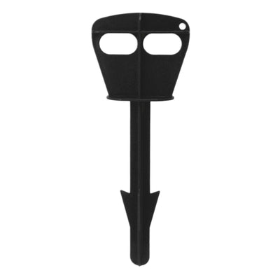 Butt Out Tool Plastic Hunters Butt Out Tool for Deer Large Livestock Anal Cleaning Grey
