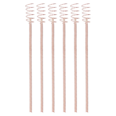 12 Inch Electric Cultivation Plant Pile Electroculture Gardening Copper Coil Antenna Set for Garden Plants Vegetables