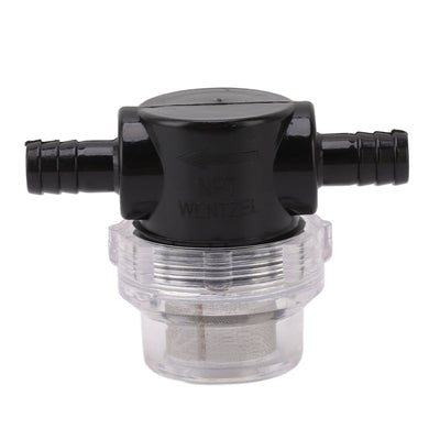 Water Pump Strainer ABS G1/4 Pump Twist On Strainer Irrigation Pipeline Filter for RV Marine Boat Lawn