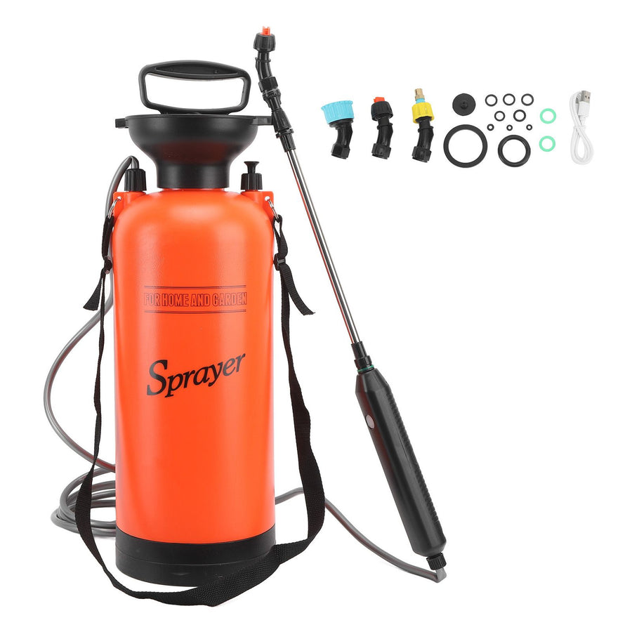 Electric Sprayer Lawn Garden Portable Sprayer Electric Spray Bottle for Spraying Plants Garden Watering Household Cleaning 5L