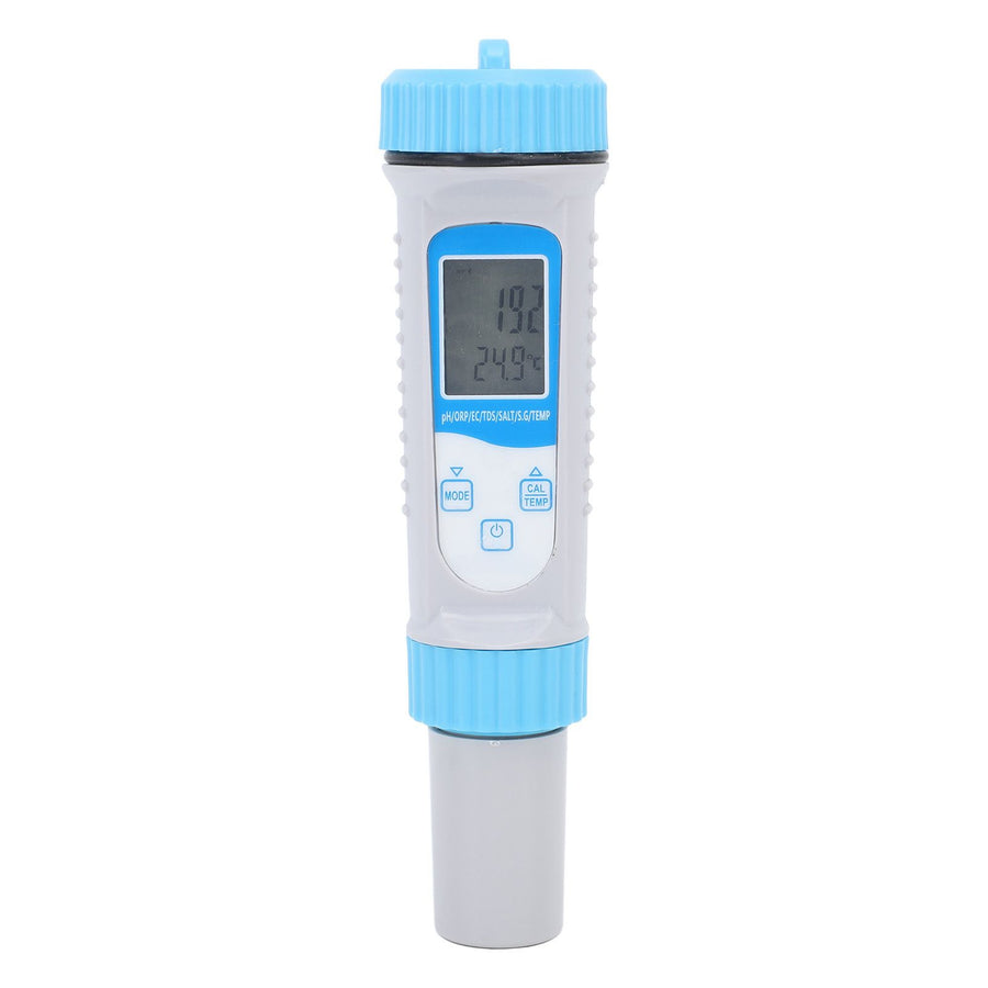 Water Quality Tester Bluetooth Accurate 7 in 1 PH ORP EC TDS SALT SG TEMP Meter for Drinking Water Aquariums