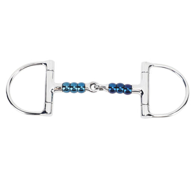 Horse Bit Stainless Steel 125mm Anti Biting Horse Mouth D Ring Snaffle Bit for Horse Farm