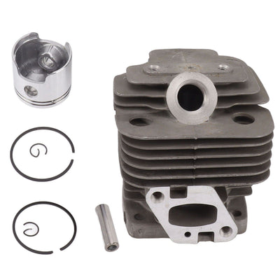 Cylinder Piston Assembly Kit Aluminum Alloy 38mm Electric Chainsaw Cylinder Piston Replace Part for SRM 350ES SRM 3605 RM 350