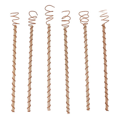 6PCS Electroculture Stakes Stable Support Garden Antenna Copper Coil for Growing Garden Plants Fruits Vegetables