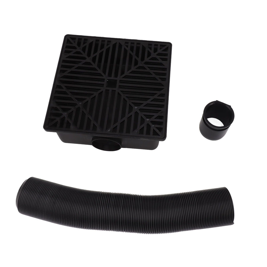 Gutter Downspout Extensions Catch Basin Low Profile Downspout Extender Flexible Pipe Extension Protect House Foundation