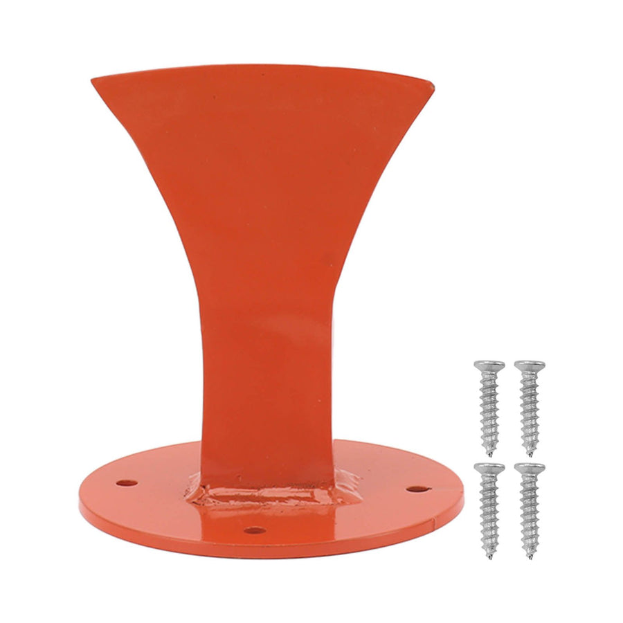 Firewood Splitter Manual Kindling Splitter Antislip Safe Log Splitter Wood Splitter for Indoor Outdoor Forged Steel Orange