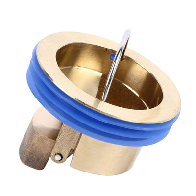 Toilet Floor Drain Deodorizing Core Floor Drain Core Shower Floor Drain Backflow Preventer Quick Drainage Brass