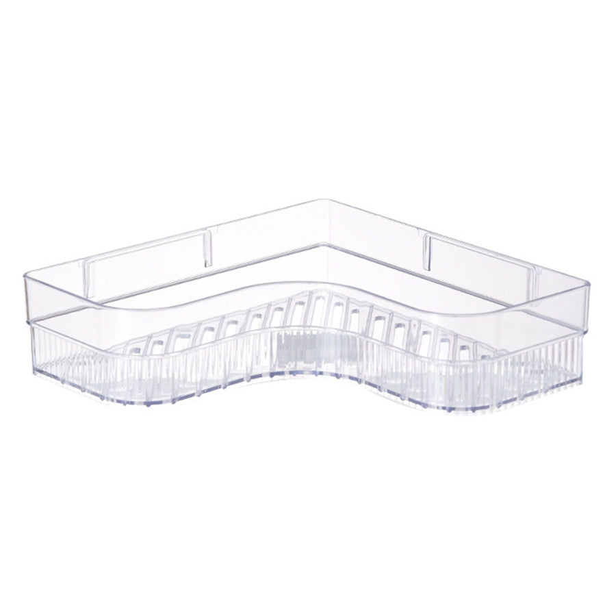Shower Corner Shelf Plastic Corner Shower Caddy Wall Mounted Shower Organizer for Bathroom Toilet Crystal White