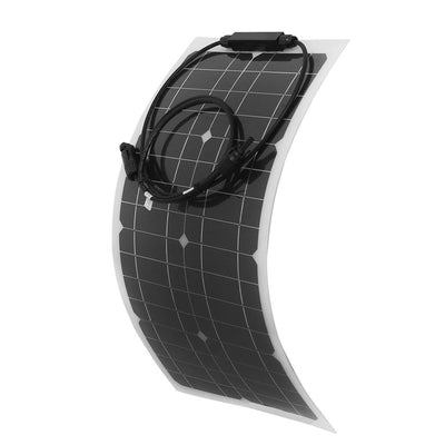 100W 100 Watt Portable Solar Panel Flexible Outdoor RV Boat Solar Panel Power Supply