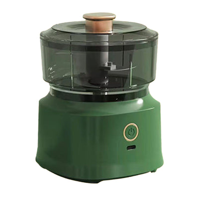 Electric Meat Chopper Grinder Blender Multifunctional Stainless Steel Blades Efficient Safe Food Blender for Kitchen Light Green