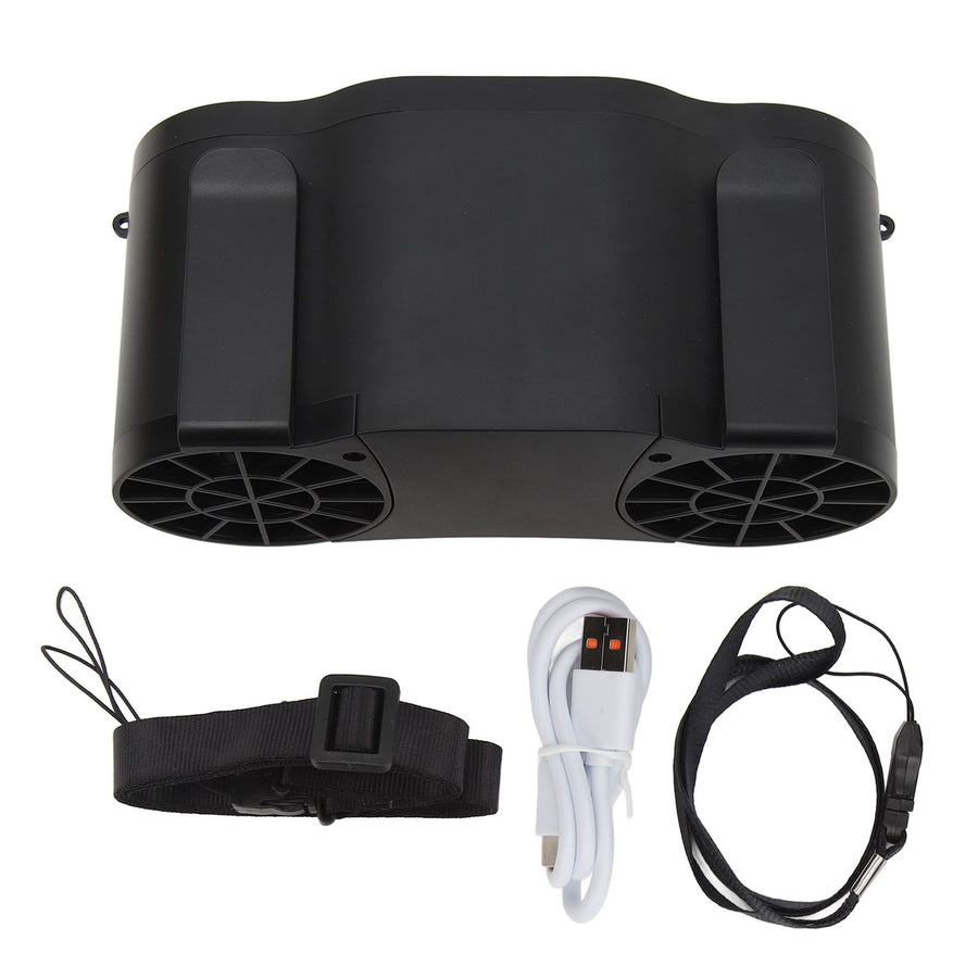 3 in 1 Portable Waist Fan Wind Speed Adjustable 20000mAh Electric Body Fan for Outdoor Work