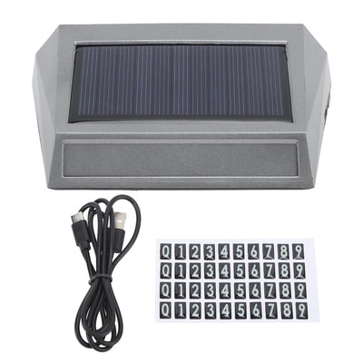 Car Air Purifier Solar Charging Ozone Deodorization Intelligent Adjustment Odor Elimination Air Cleaner