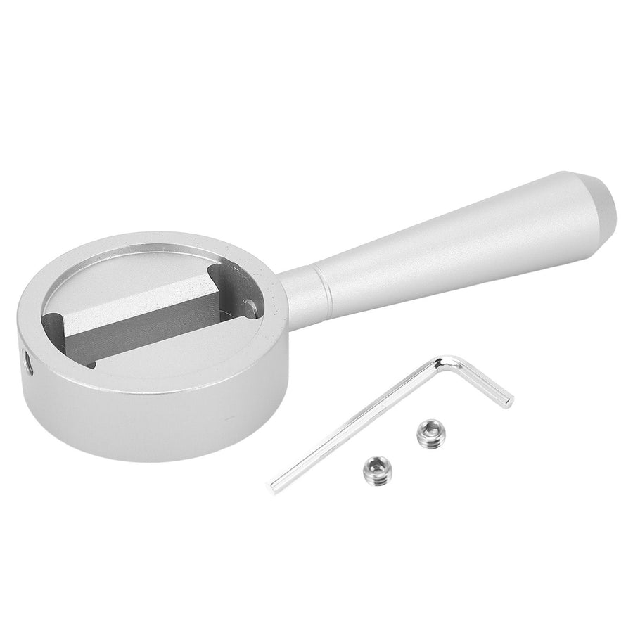 Coffee Steam Lever Effort Saving Aluminum Alloy Coffee Maker Steam Lever for BAE02 02s for PE3899 for 3231 Silver