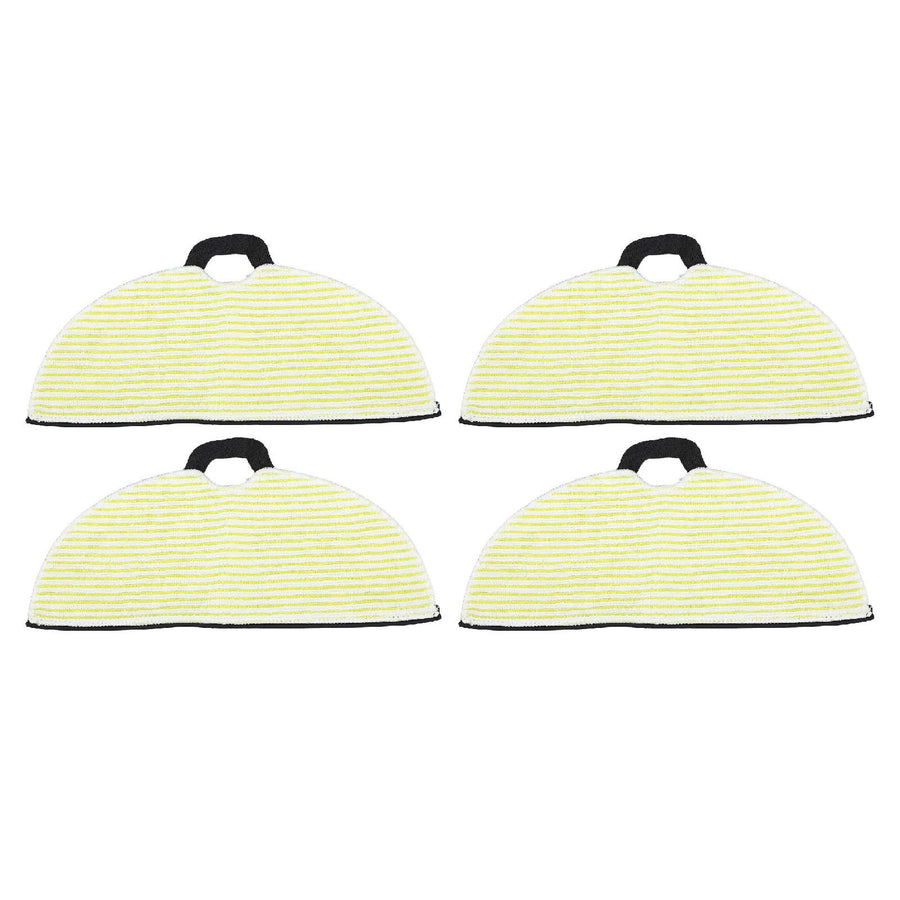 4 Pcs Vacuum Mop Replacement Pads Fiber Reusable Washable Super Absorbent Robot Vacuum Mop for Shark RV2001WD RV2002WD