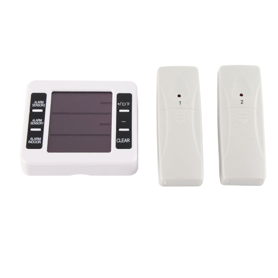 Room Thermometer Large Screen Celsius Fahrenheit Switch Highest Lowest Record Humidity Sensor for Indoor Outdoor