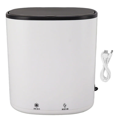 Automatic Cosmetic Brush Cleaner Makeup Brush Cleaner Machine 2 in 1 USB Powered 4.5L Mini Washer 12V for Travel