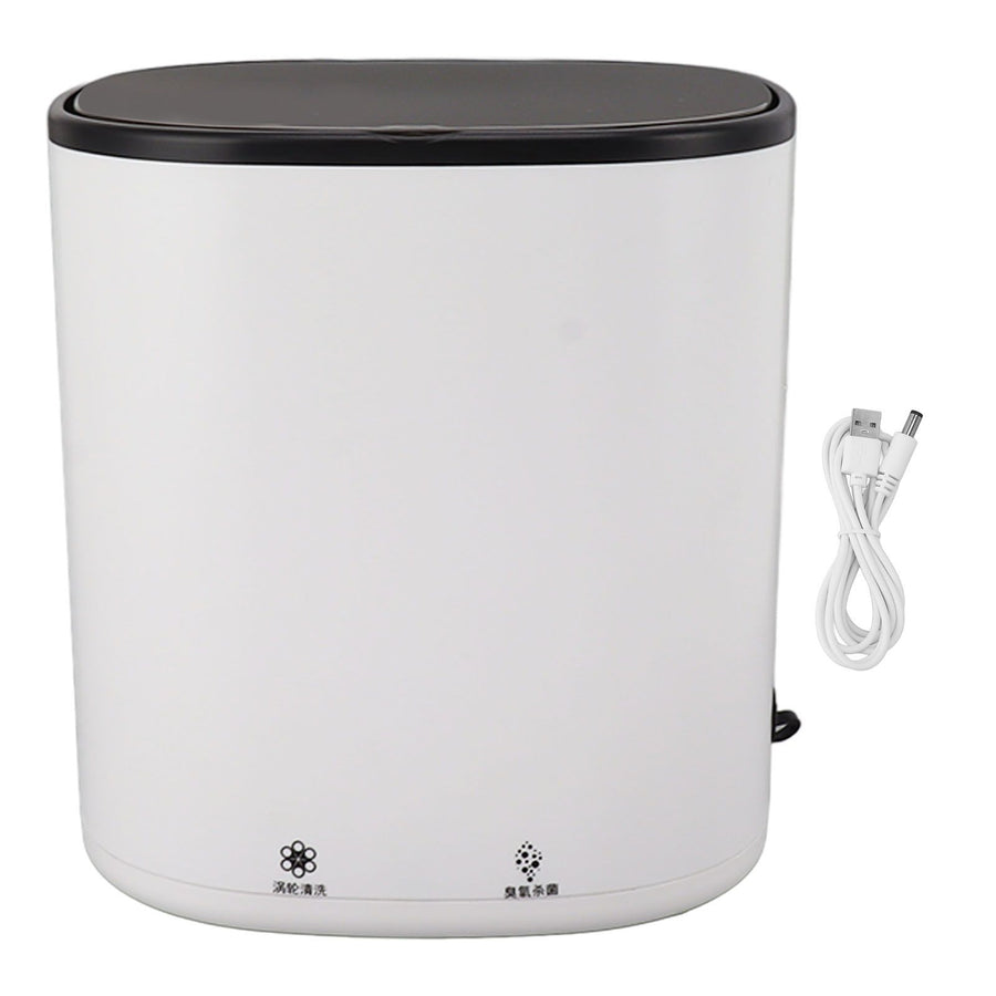 Automatic Cosmetic Brush Cleaner Makeup Brush Cleaner Machine 2 in 1 USB Powered 4.5L Mini Washer 12V for Travel