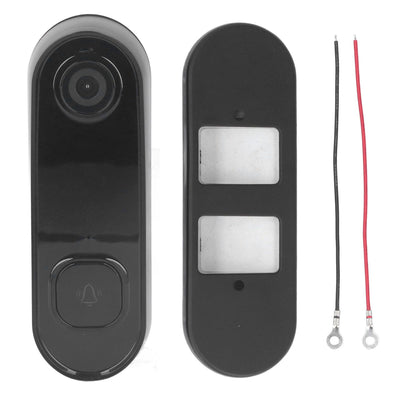 Smart Video Doorbell Plastic Wireless 1080P HD Waterproof AC Doorbell Camera for Tuya Home Security