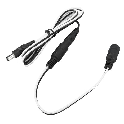 Solar Panel Power Extension Cable DC Extension Cable for Solar Photovoltaic Panel LED Lights Cameras 1m / 3.3ft