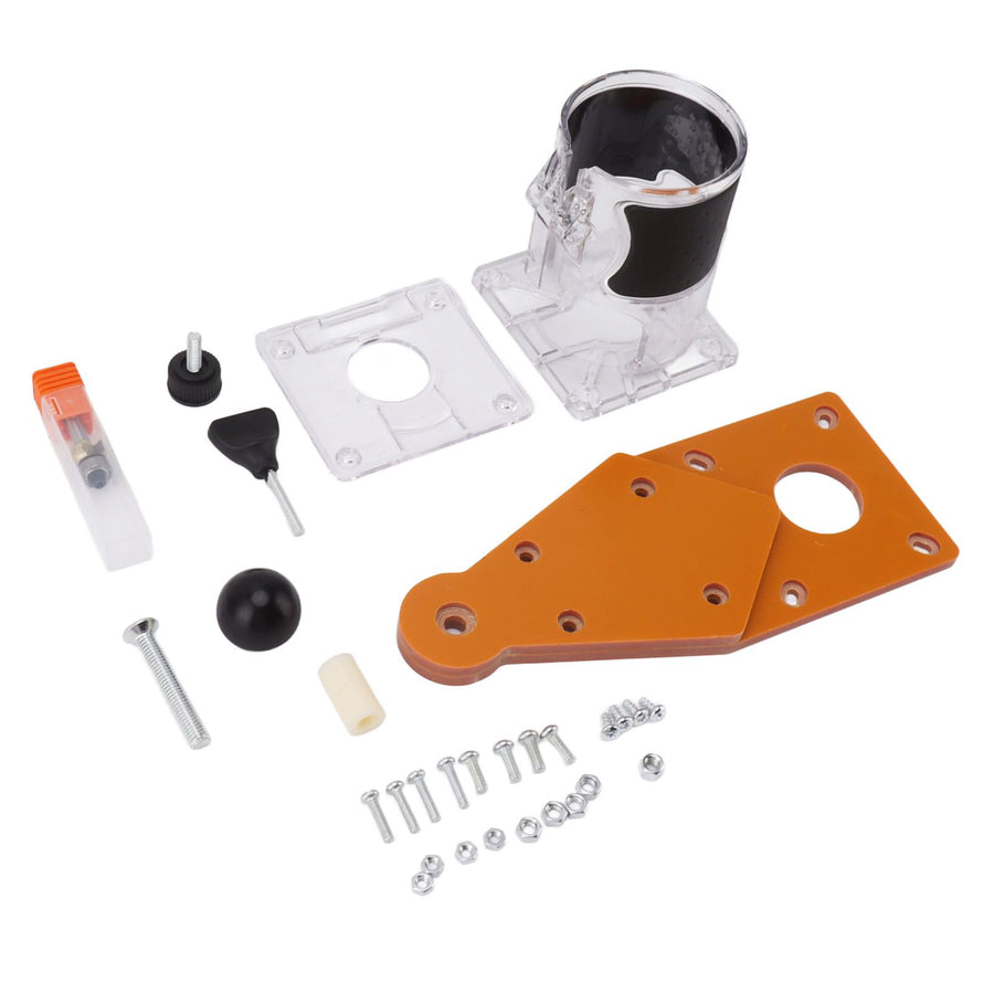 Trimming Machine Flip Plate Accurate Drilling Aluminum Alloy Router Table Insert Plate for House Decoration