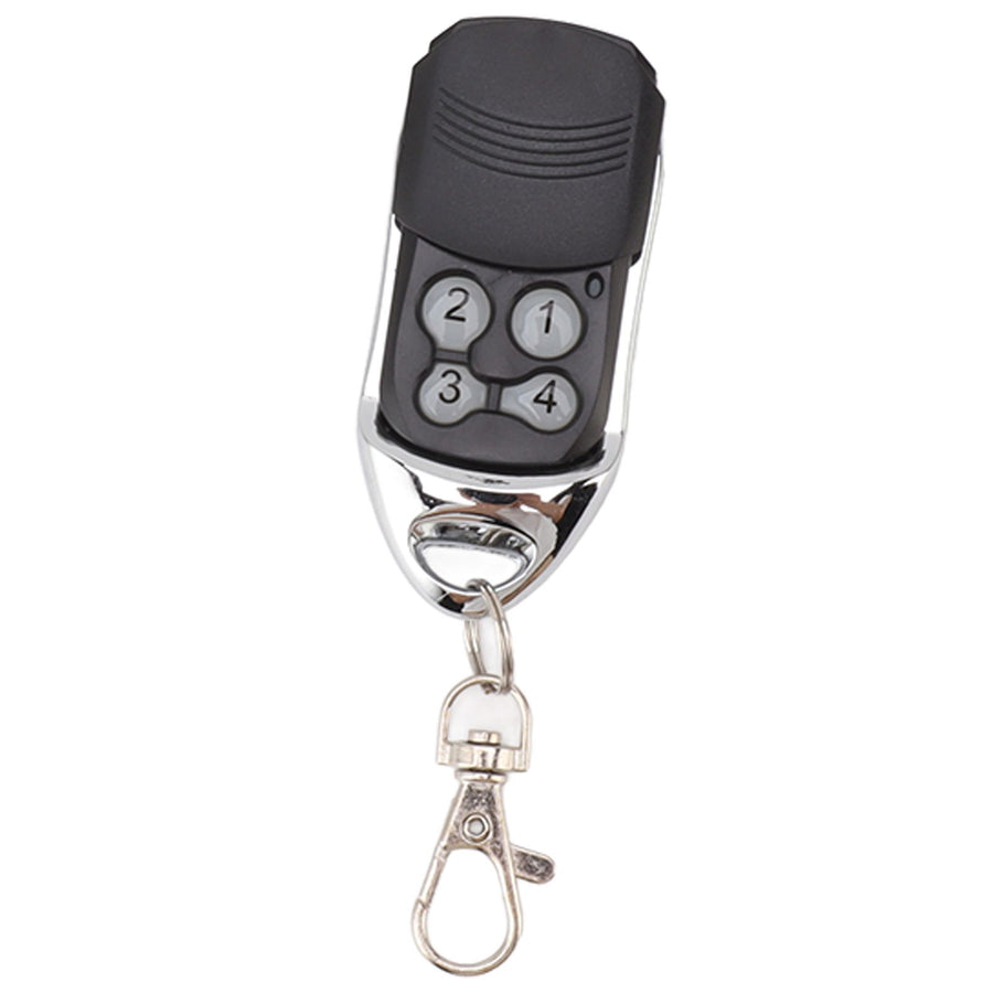 Garage Door Opener Remote Control with Keychain Programmable 4 Button Safe Easy Setup 433.42MHz for Telis 1